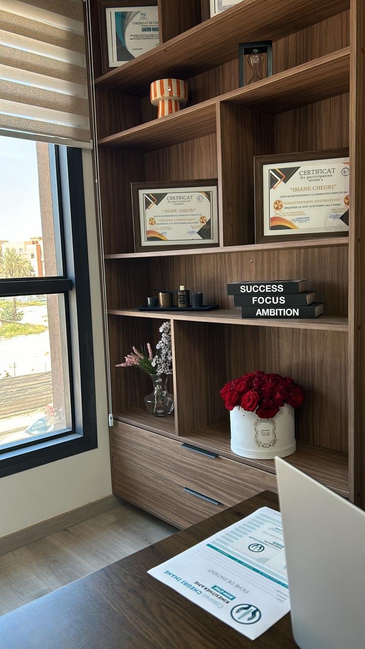 Espace de rééducation — Cabinet CHEGRI IMANE Marrakech